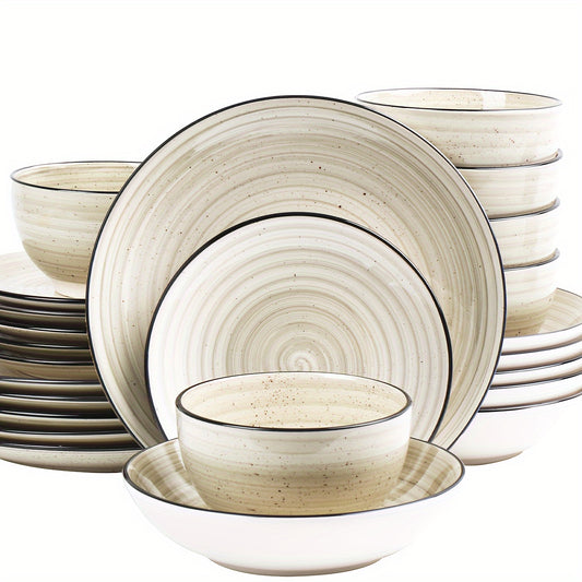 24pcs Ceramic Dinnerware Set