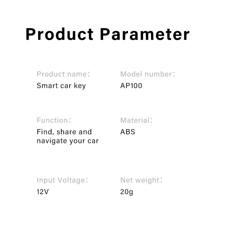 Rastreador GPS universal para automóviles en la aplicación "Find My" de iPhone