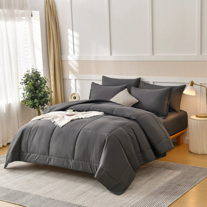 5pc & 7pc Bed in a Bag w/ Comforter Set