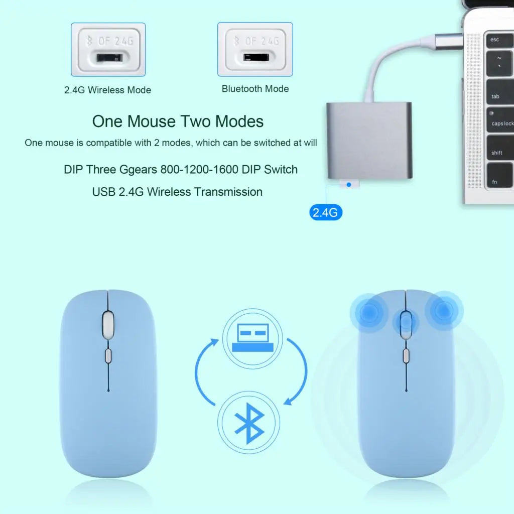 Juego de teclado y mouse mágico inalámbrico
