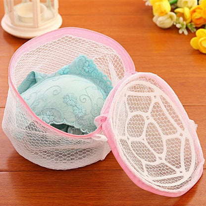 Circular Lingerie Zippered Laundry Bag (1pc)