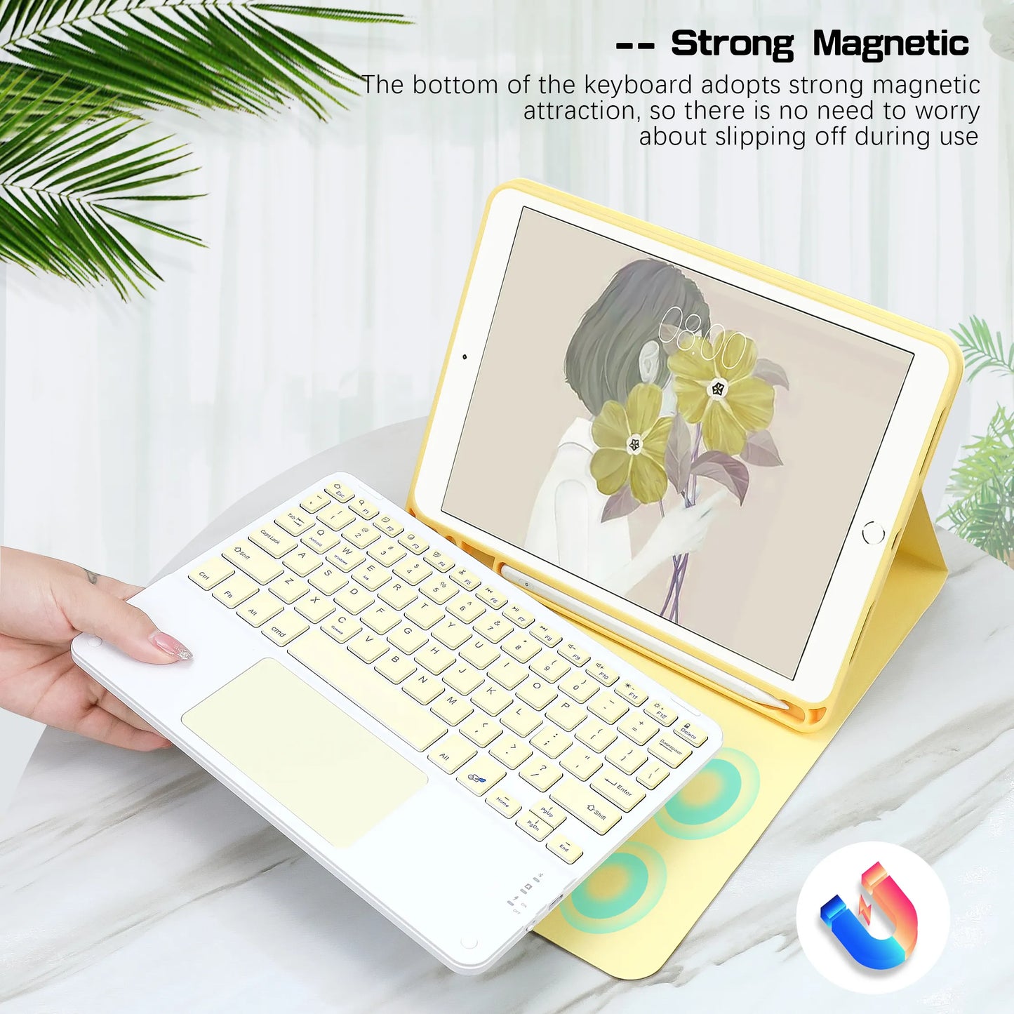 Juego de teclado y mouse mágico inalámbrico