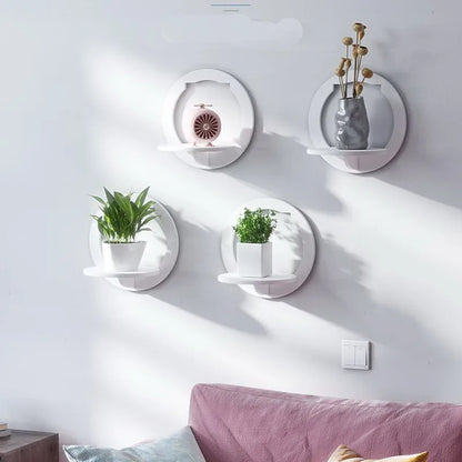 Estante de pared simple para macetas