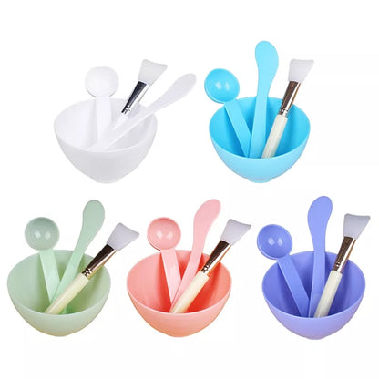 4PCS Silicone Facial Set