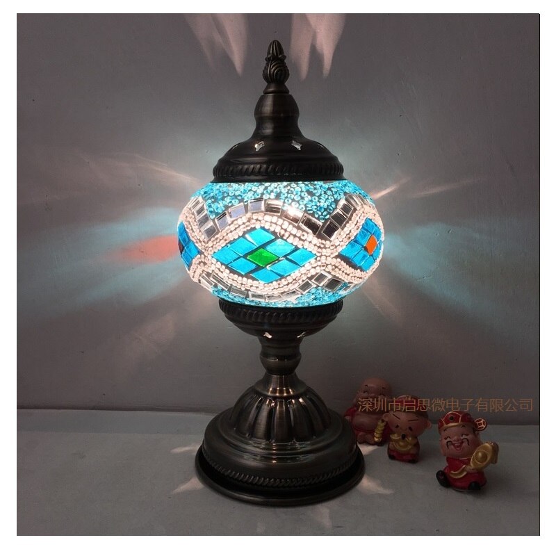 Lámparas artesanales de mosaico (Estilo 2)