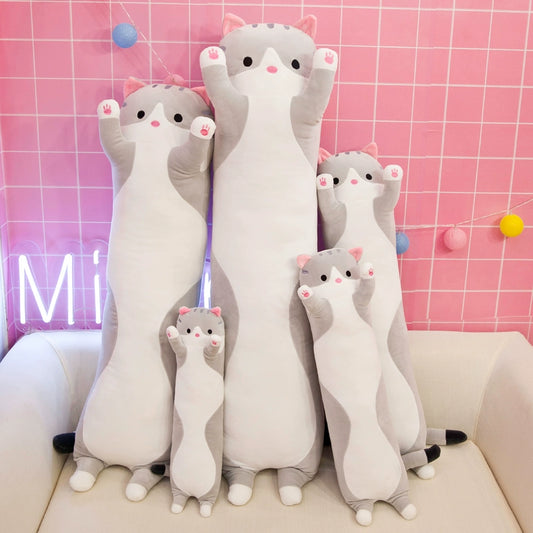 小猫枕头 长枕