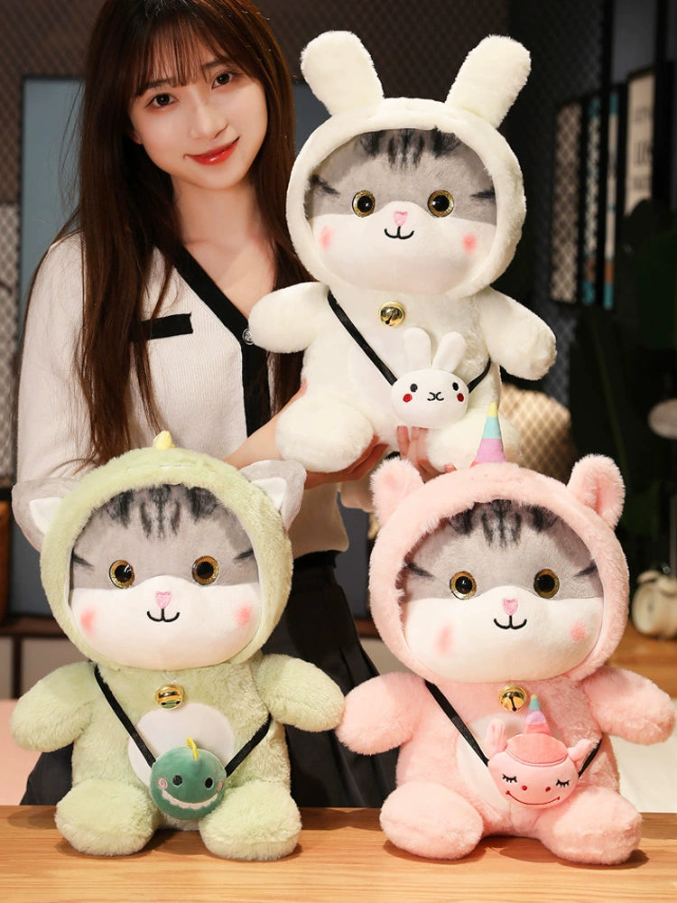 小猫娃娃毛绒玩具