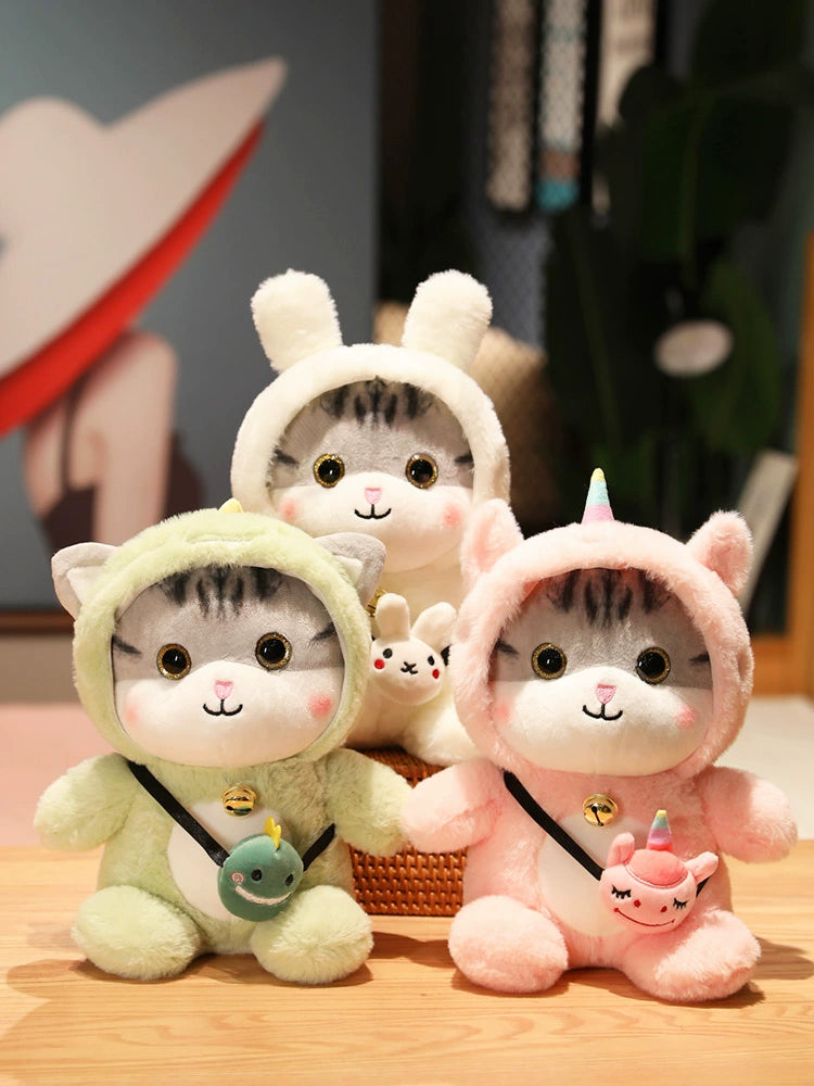 小猫娃娃毛绒玩具