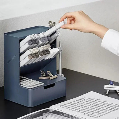 Multifunctional Pen Holder & Desk Organizer