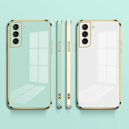 Luxury Plating Silicone Square Phone Case
