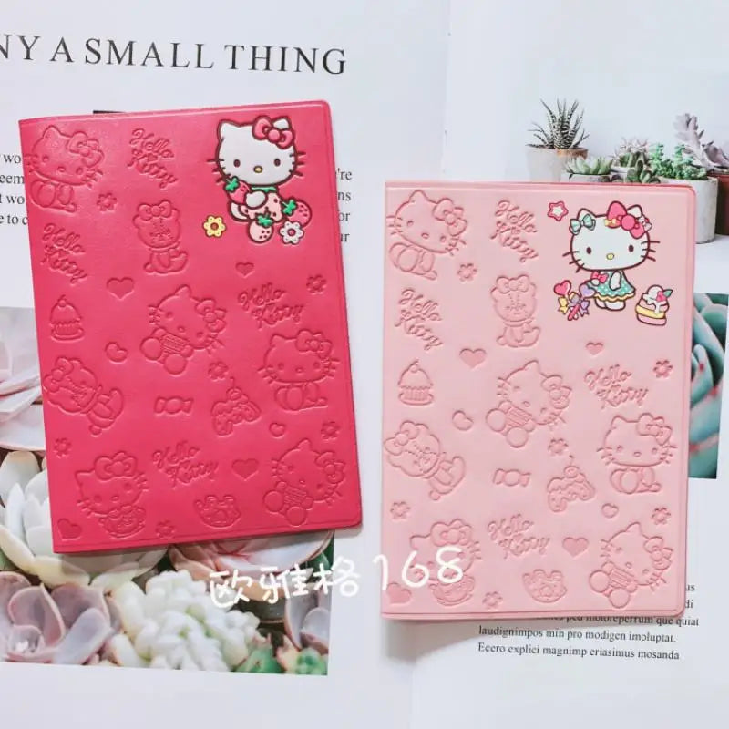 Pasaporte y tarjetero Sanrio