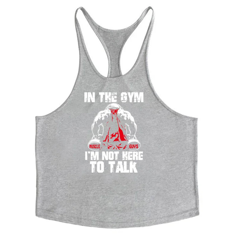 Sleeveless Bodybuilding Tank