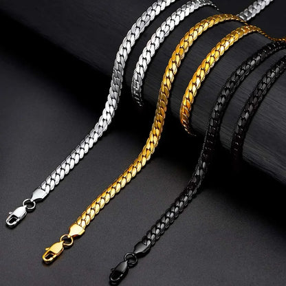 Chunky Snake Chain Necklaces