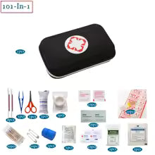 101Pcs  Portable First Aid Kit