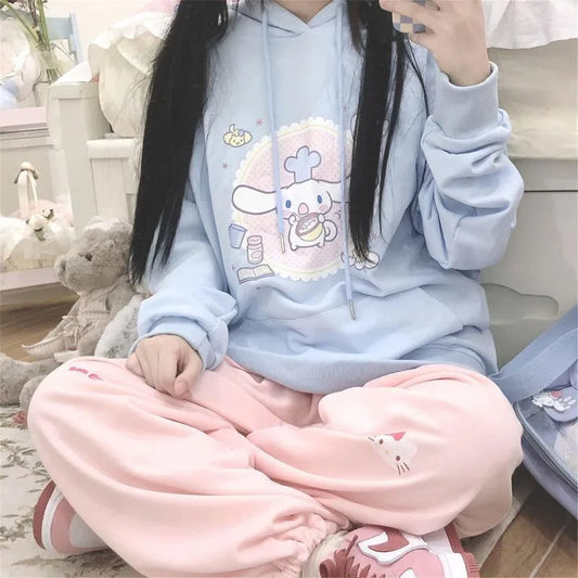 肉桂卷连帽衫