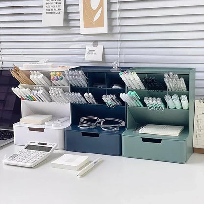 Multifunctional Pen Holder & Desk Organizer