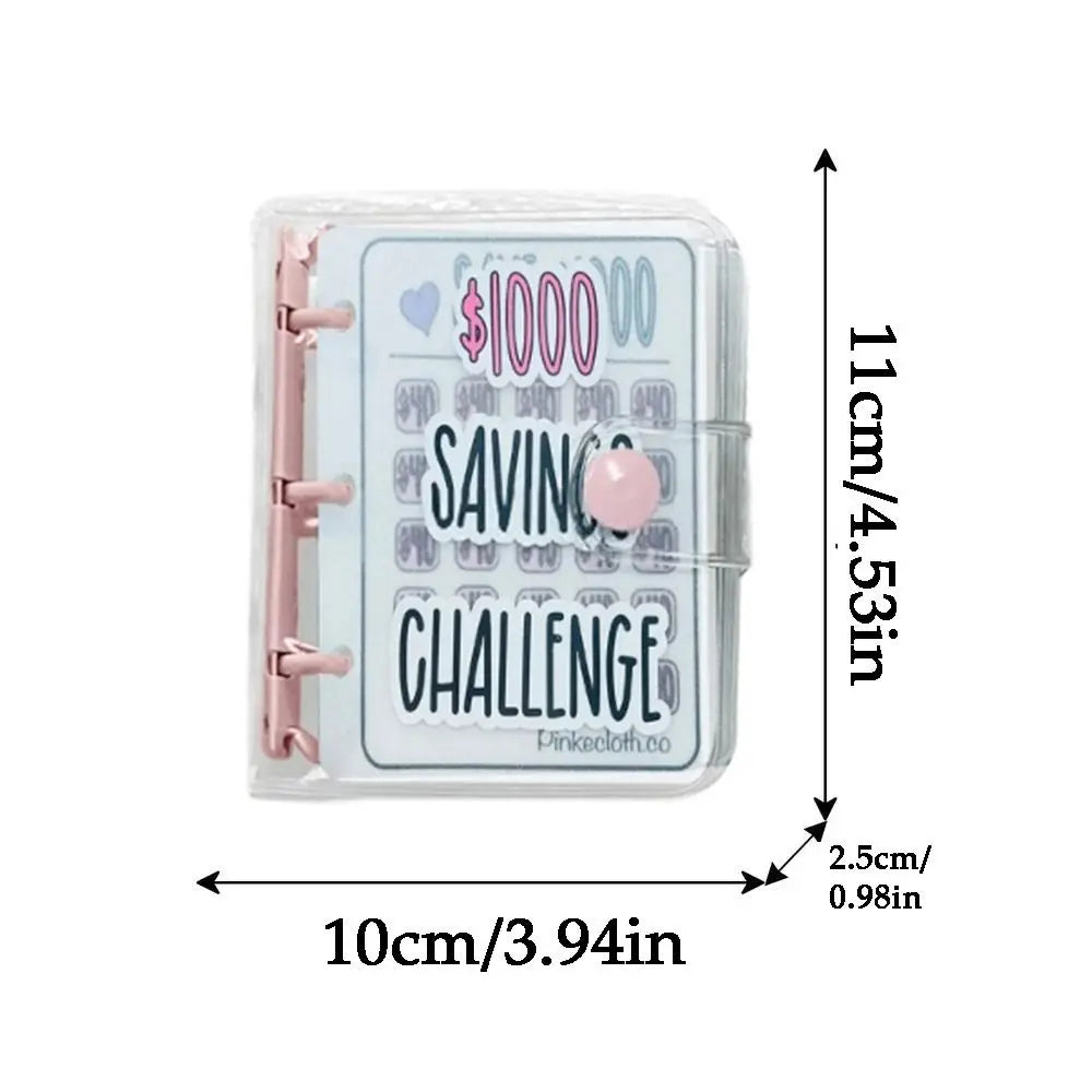 Mini $1000 Money Savings Challenge Binder