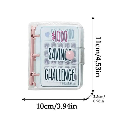 Mini $1000 Money Savings Challenge Binder