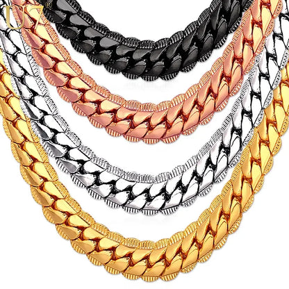 Chunky Snake Chain Necklaces