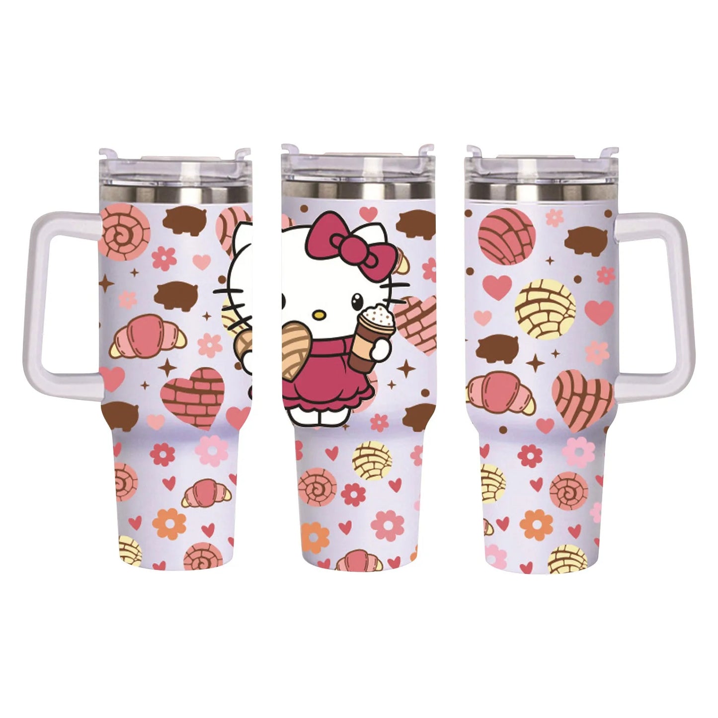 Sanrio 40oz Stainless Steel Tumbler w/ Handle