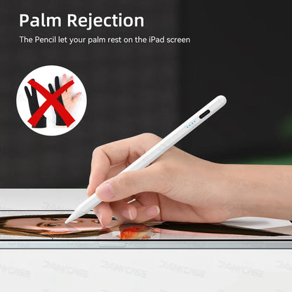 Lápiz óptico para iPad con inclinación con rechazo de palma