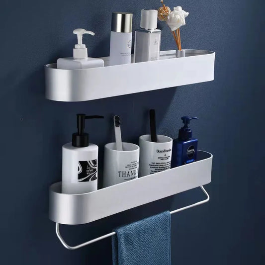 Wall Shelf Towel Holder & Shelf Rack