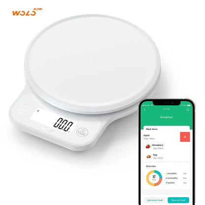 Wolonow Smart Food Scale w/ Digital LCD