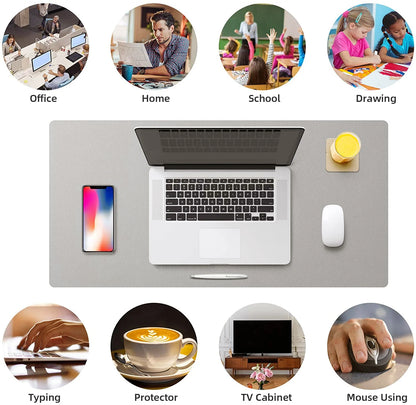 PU Leather Waterproof Mouse Pad