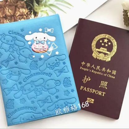 Pasaporte y tarjetero Sanrio