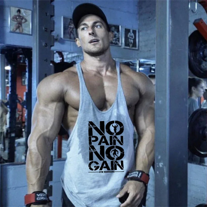 Sleeveless Bodybuilding Tank