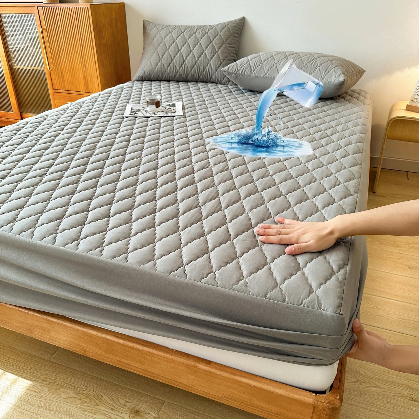 1pc Waterproof Mattress Protector