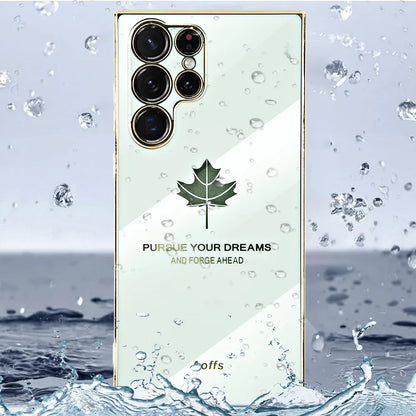 Electroplated Maple Leaf