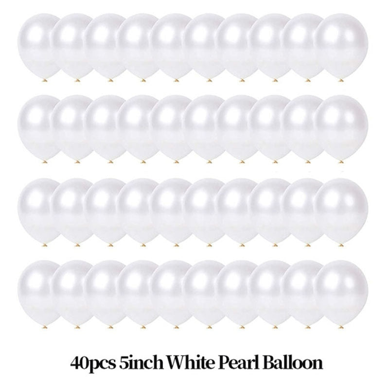 40 globos de látex confeti de 12 pulgadas.