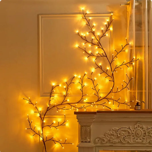 LED Cherry Blossom Branch Lights 8 Modes (2M)