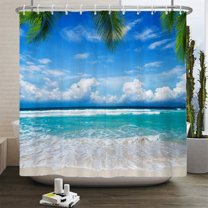 Beach Scenery Shower Curtains