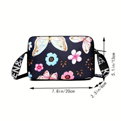 Simple Small Crossbody Bags w/ Adjustable Strap