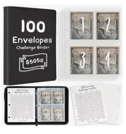 Envelope Cash Stuffing Challenges Variety Sets