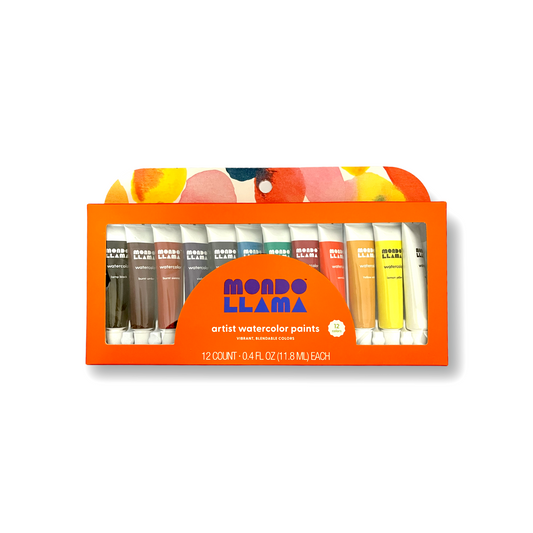 MONDO LLAMA 12 支水彩颜料