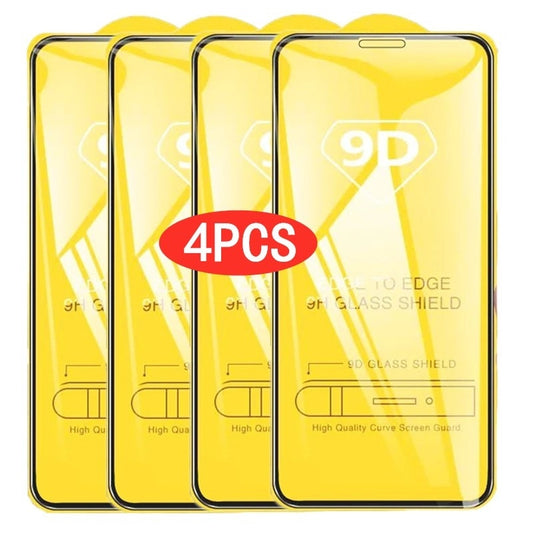 Protector de pantalla de vidrio templado [paquetes de 2 y 4]