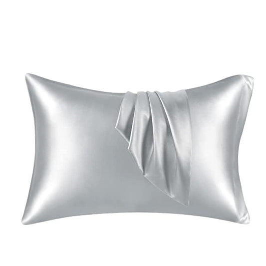 Fundas de almohada de satén sedoso (paquetes de 1 y 2)